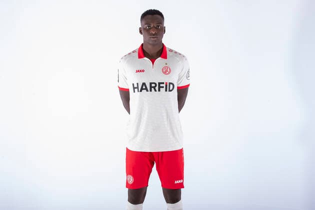 30 06 2022 ,Rot Weiss Essen, portrait appointment, introduction, presentation, press appointment 2022 2023, 3 Liga Mustafa Kourouma Rot Weiss Essen