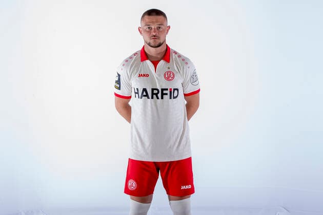 30 06 2022 ,Rot Weiss Essen, portrait appointment, introduction, presentation, press appointment 2022 2023, 3 Liga Kevin Holzweiler Rot Weiss Essen