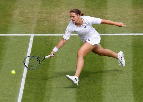 Jule Niemeier GER Tennis Wimbledon 2022 Grand Slam ITF ATP WTA AELTC London Great Britain 1 July 2022 Copyright: xJuergenxHasenkopfx
