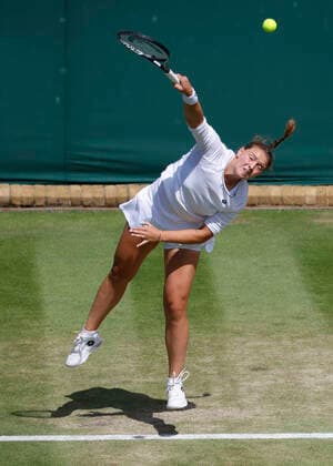 Jule Niemeier GER Tennis Wimbledon 2022 Grand Slam ITF ATP WTA AELTC London Great Britain 1 July 2022 Copyright: xJuergenxHasenkopfx
