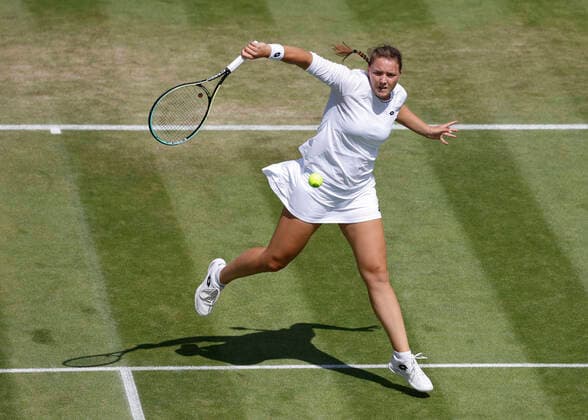 Jule Niemeier GER Tennis Wimbledon 2022 Grand Slam ITF ATP WTA AELTC London Great Britain 1 July 2022 Copyright: xJuergenxHasenkopfx