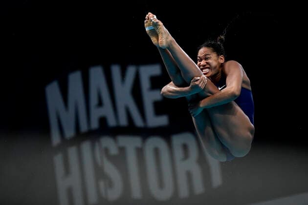 Bilder des Jahres 2022, Sport 07 Juli Sport Themen der Woche KW26 Sport Bilder des Tages HAYDEN Kristen USA Women s Diving 3m Springboard preliminaries FINA 19th World Championships Budapest 2022 Budapest, Duna Arena 01 07 2022 Photo Andrea Staccioli Deepbluemedia Insidefoto AndreaXStaccioli