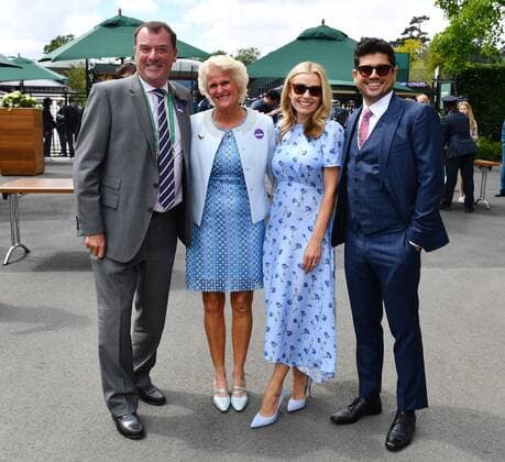 Tennis, Wimbledon, Day 5, Celebrity Guests