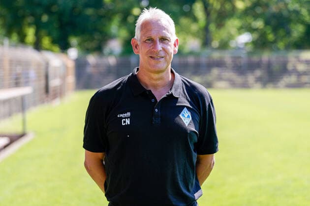 Christian Neidhart coach SV Waldhof Mannheim 3 league, portrait date 2022 2023 xozx