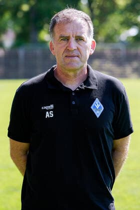 Asif Saric Co Trainer SV Waldhof Mannheim 3 Liga, Porträttermin 2022 2023 xozx