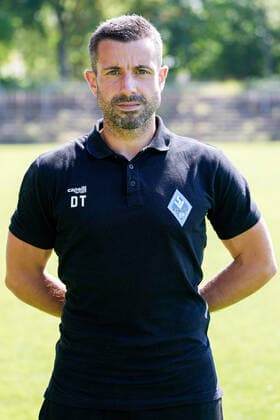 Dennis Tiano goalkeeper coach SV Waldhof Mannheim 3 league, portrait date 2022 2023 xozx