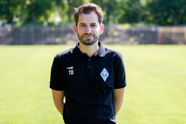 Theodoros Dedes Co coach match analysis SV Waldhof Mannheim 3 Liga, portrait date 2022 2023 xozx
