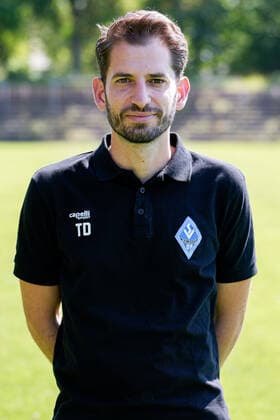 Theodoros Dedes Co coach match analysis SV Waldhof Mannheim 3 Liga, portrait date 2022 2023 xozx