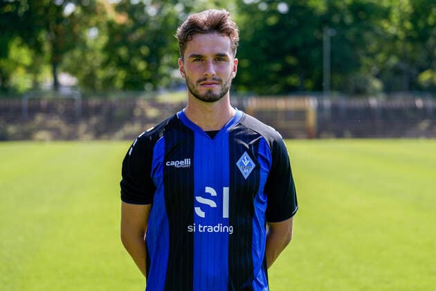 Adrian Malachowski SV Waldhof Mannheim 3 league, portrait date 2022 2023 xozx
