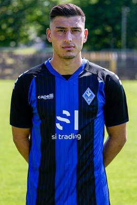 Stefano Russo SV Waldhof Mannheim 3 league, portrait date 2022 2023 xozx