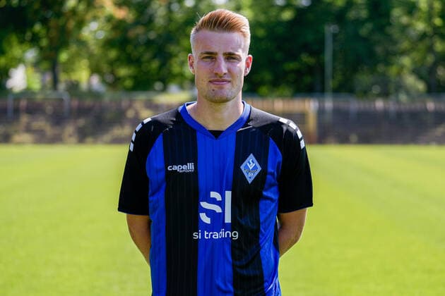 Fridolin Wagner SV Waldhof Mannheim 3 league, portrait date 2022 2023 xozx