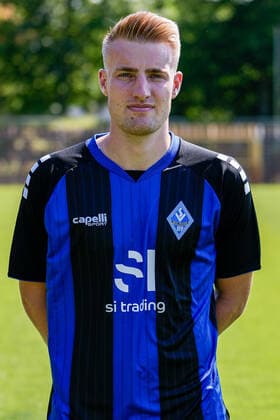 Fridolin Wagner SV Waldhof Mannheim 3 league, portrait date 2022 2023 xozx