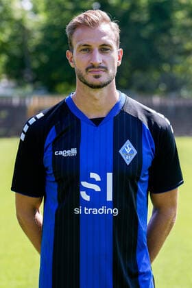 Pascal Sohm SV Waldhof Mannheim 3 league, portrait date 2022 2023 xozx