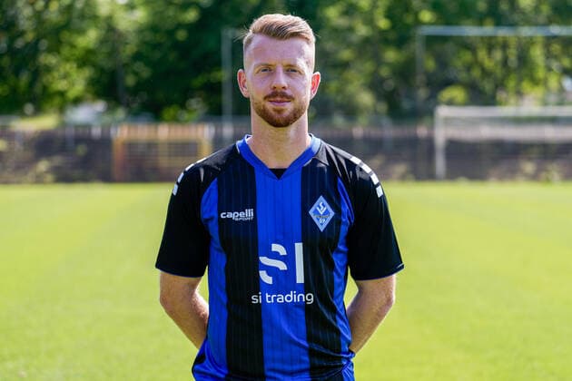 Dominik Martinovic SV Waldhof Mannheim 3 league, portrait date 2022 2023 xozx