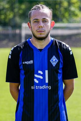 Adrien Lebeau SV Waldhof Mannheim 3 league, portrait date 2022 2023 xozx