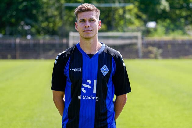 Alexander Rossipal SV Waldhof Mannheim 3 league, portrait date 2022 2023 xozx