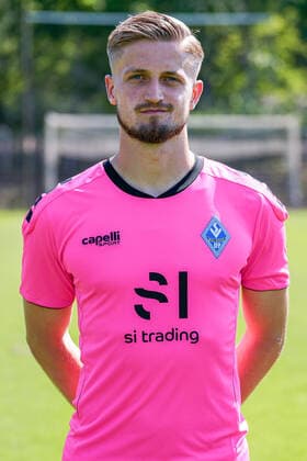 Jan Christoph Bartels goalkeeper SV Waldhof Mannheim 3 league, portrait date 2022 2023 xozx