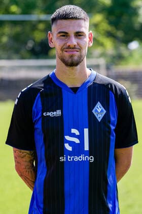 Gerrit Gohlke SV Waldhof Mannheim 3 league, portrait date 2022 2023 xozx