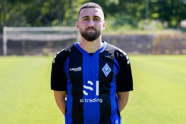 Berkan Taz SV Waldhof Mannheim 3 league, portrait date 2022 2023 xozx