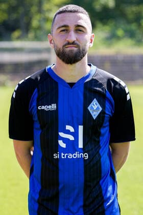 Berkan Taz SV Waldhof Mannheim 3 league, portrait date 2022 2023 xozx