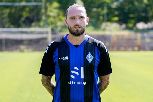 Marco Höger SV Waldhof Mannheim 3 league, portrait date 2022 2023 xozx