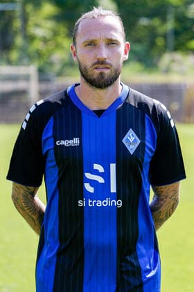 Marco Höger SV Waldhof Mannheim 3 league, portrait date 2022 2023 xozx