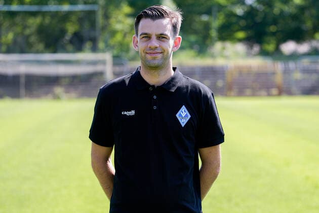 Tim Schork Managing Director Sport SV Waldhof Mannheim 3 Liga, Porträttermin 2022 2023 xozx