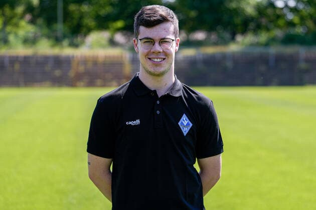 Tim Beidinger team coach SV Waldhof Mannheim 3 league, portrait date 2022 2023 xozx