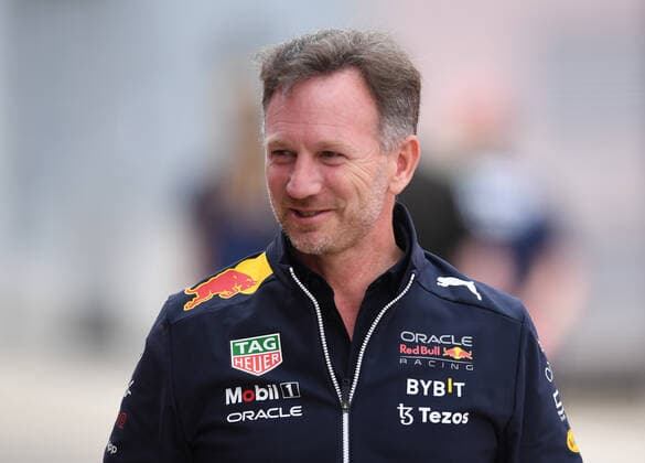 Ist July 2022, Silverstone Circuit, Silverstone, Northamptonshire, England: British F1 Grand Prix, free practise day: Christian Horner head of Red Bull Racing at Silverstone  ActionPlus12403359 SimonxWest
