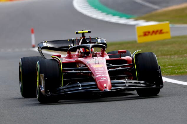 55 Carlos Sainz ESP, Scuderia Ferrari , F1 Grand Prix of Great Britain at Silverstone Circuit on July 1, 2022 in Silverstone, United Kingdom Photo by HOCH ZWEI Silverstone United Kingdom