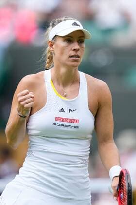 Mandatory Credit: Photo by Dave Shopland Shutterstock (13010735bx) Angelique Kerber during her third round match Wimbledon Tennis Championships, Day 5, The All England Lawn Tennis and Croquet Club, London, UK - 01 Jul 2022 Wimbledon Tennis Championships, Day 5, The All England Lawn Tennis and Croquet Club, London, UK - 01 Jul 2022  Copyright: xDavexShopland Shutterstockx 13010735bx