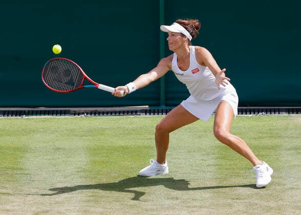Tatjana Maria Tennis Wimbledon 2022 Grand Slam ITF ATP WTA AELTC London Great Britain 1 July 2022 Copyright: xJuergenxHasenkopfx