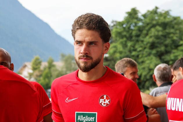 New addition Lex Tyger Lobinger, training camp, 1 FC Kaiserslautern, 2 Bundesliga, football, 30 06 2022 training camp, 1 FC Kaiserslautern, 2 Bundesliga, football, 30 06 2022 Mals Copyright: xEibner-Pressefoto ThomasxHilmesx