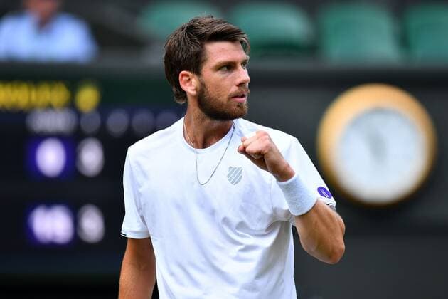 Mandatory Credit: Photo by James Veysey Shutterstock (13012400dn) Cameron Norrie during his third round match Wimbledon Tennis Championships, Day 5, The All England Lawn Tennis and Croquet Club, London, UK - 01 Jul 2022 Wimbledon Tennis Championships, Day 5, The All England Lawn Tennis and Croquet Club, London, UK - 01 Jul 2022  Copyright: xJamesxVeysey Shutterstockx 13012400dn