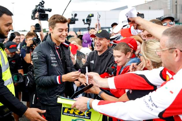 63 George Russell GBR, Mercedes AMG Petronas F1 Team , F1 Grand Prix of Great Britain at Silverstone Circuit on July 1, 2022 in Silverstone, United Kingdom Photo by HOCH ZWEI Silverstone United Kingdom