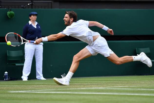 Mandatory Credit: Photo by James Veysey Shutterstock (13012400ed) Cameron Norrie during his third round match Wimbledon Tennis Championships, Day 5, The All England Lawn Tennis and Croquet Club, London, UK - 01 Jul 2022 Wimbledon Tennis Championships, Day 5, The All England Lawn Tennis and Croquet Club, London, UK - 01 Jul 2022  Copyright: xJamesxVeysey Shutterstockx 13012400ed