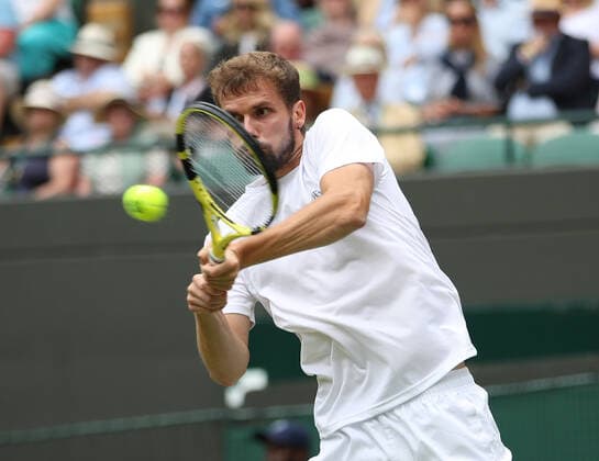 TENNIS - Wimbledon 2022 LONDON,ENGLAND,01.JUL.22 - TENNIS - ATP, Tennis Herren World Tour, Wimbledon, Grand Slam. Image shows Oscar Otte (GER).  GEPAxpictures xAlanxGrieves