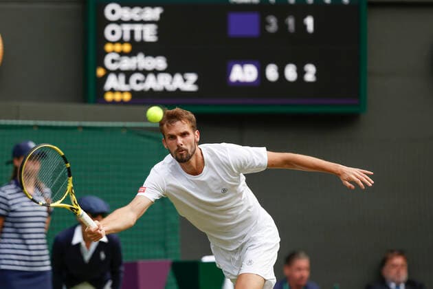 Oscar Otte GER Tennis Wimbledon 2022 Grand Slam ITF ATP WTA AELTC London Great Britain 1 July 2022 Copyright: xJuergenxHasenkopfx