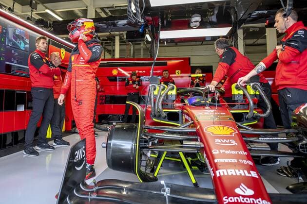 Silverstone - 01-07-2022, Silverstone Circuit, Carlos Sainz Jr at the Formula 1 British Grand Prix Friday, Formula 1 British Grand Prix Friday  x17268877x Copyright:
