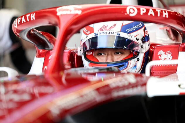 24 Guanyu Zhou CHN, Alfa Romeo F1 Team ORLEN , F1 Grand Prix of Great Britain at Silverstone Circuit on July 1, 2022 in Silverstone, United Kingdom Photo by HOCH ZWEI Silverstone United Kingdom