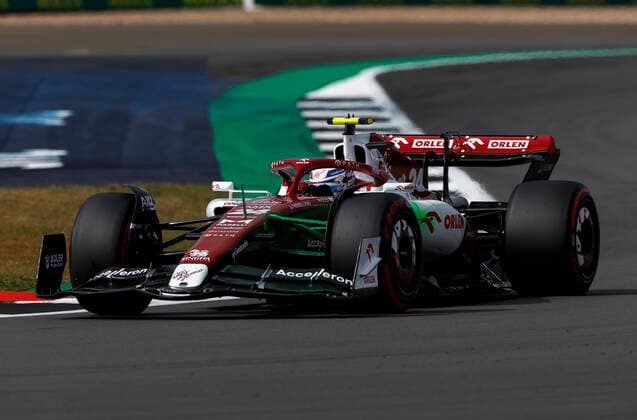 24 Guanyu Zhou CHN, Alfa Romeo F1 Team ORLEN , F1 Grand Prix of Great Britain at Silverstone Circuit on July 1, 2022 in Silverstone, United Kingdom Photo by HOCH ZWEI Silverstone United Kingdom