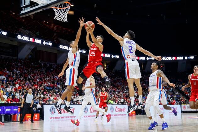 Basketball, World Cup Qualifier, Canada - Dominican Republic