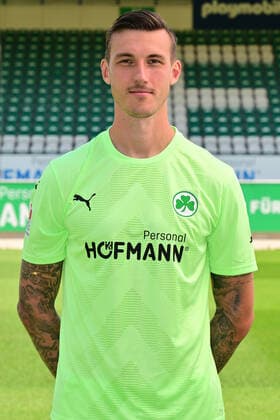 30 06 2022 SpVgg Greuther Fürth Kleeblatt Spielvereinigung 2 Football Bundesliga Season 2022 2023 photo appointment portrait appointment presentation press appointment Andreas Linde 26, SpVgg Greuther Fürth single picture single photo portrait portrait head picture