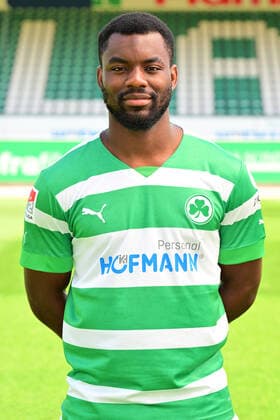 30 06 2022 SpVgg Greuther Fürth Kleeblatt Spielvereinigung 2 Fussball Bundesliga Saison 2022 2023 photo appointment portrait appointment presentation press appointment Afimico Pululu 9, SpVgg Greuther Fürth single picture single photo portrait portrait head picture