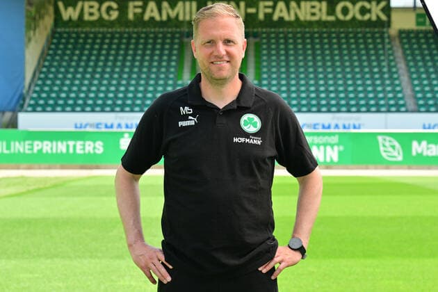 30 06 2022 SpVgg Greuther Fürth cloverleaf Spielvereinigung 2 football Bundesliga season 2022 2023 photo appointment portrait appointment presentation press appointment Marc Schneider coach SpVgg Greuther Fürth single picture single photo portrait portrait head picture