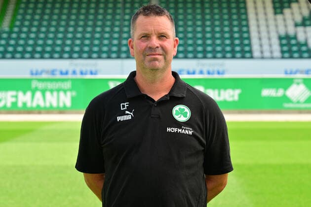 30 06 2022 SpVgg Greuther Fürth cloverleaf Spielvereinigung 2 football Bundesliga season 2022 2023 photo appointment portrait appointment presentation press appointment Christian Fiedler goalkeeper coach SpVgg Greuther Fürth single picture single photo portrait portrait head picture