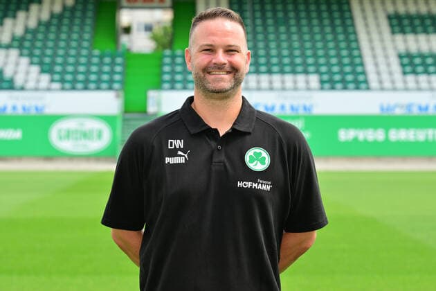 30 06 2022 SpVgg Greuther Fürth Kleeblatt Spielvereinigung 2 Fussball Bundesliga Saison 2022 2023 photo appointment portrait appointment presentation press appointment Daniel Wiegand Team Coordinator Zeugwart SpVgg Greuther Fürth single picture single photo portrait portrait head picture