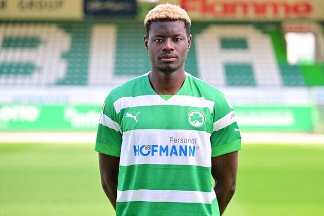 30 06 2022 SpVgg Greuther Fürth Kleeblatt Spielvereinigung 2 football Bundesliga season 2022 2023 photo appointment portrait appointment presentation press appointment Ragnar Ache 39, SpVgg Greuther Fürth single picture single photo portrait portrait head picture