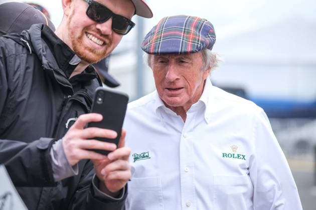 Sir Jackie Stewart, British Grand Prix, Silverstone, motorsport, Formula 1, British Grand Prix, Silverstone, motorsport, Formula 1, Photo Knab Eibner Towcester Copyright: xEibner-Pressefotox