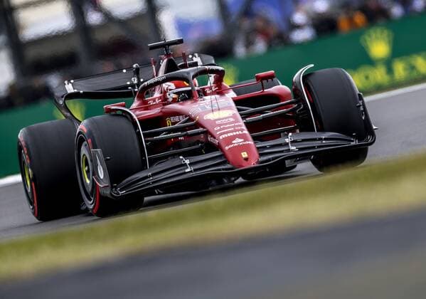 SILVERSTONE Charles Leclerc Ferrari during the 3rd free practice session ahead of the F1 Grand Prix of Great Britain at Silverstone on July 2, 2022 in Silverstone, England REMKO DE WAAL F1 Grand Prix of Great Britain Practice 3 2022 xVIxANPxSportx xxANPxIVx 451235852 originalFilename: 451235852.jpg